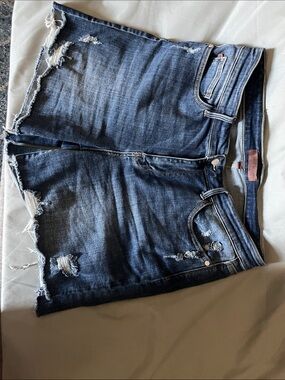 Judy Blue size 1XL  Blue Distressed Women's Denim Shorts